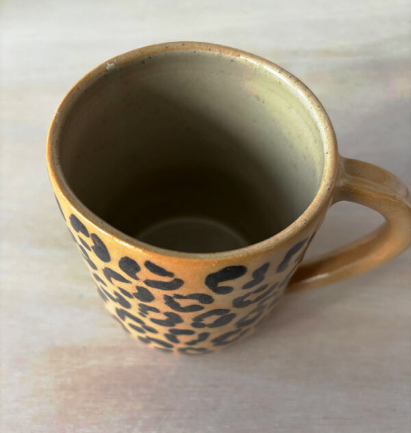 La Pause Argile : mug Léopard
