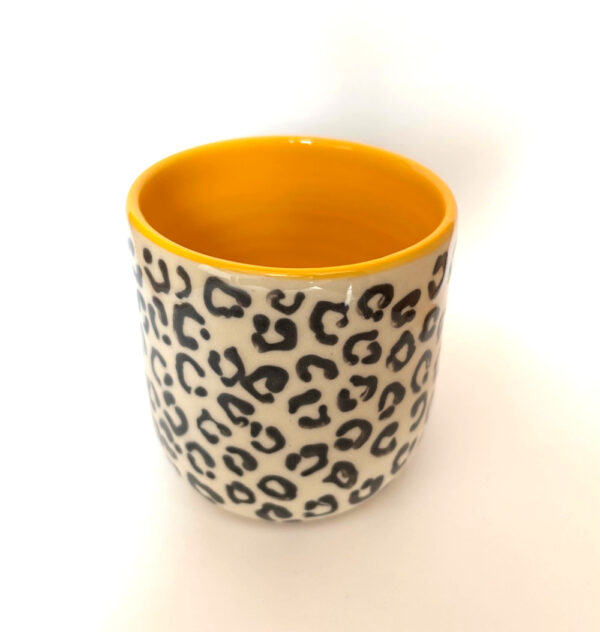 La Pause Argile : tasse Léopard