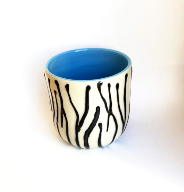 La Pause Argile : tasses Zèbre