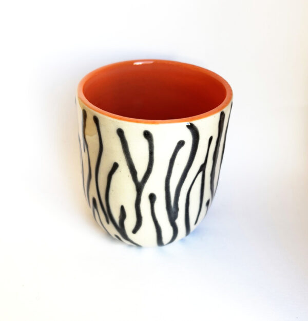 La Pause Argile : tasses Zèbre