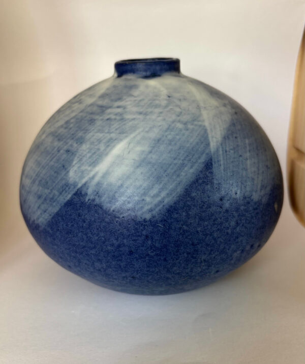 La Pause Argile : vase Bleu