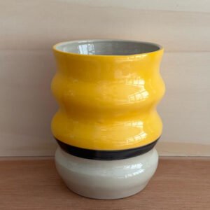 La Pause Argile : pinte Orlane jaune soleil