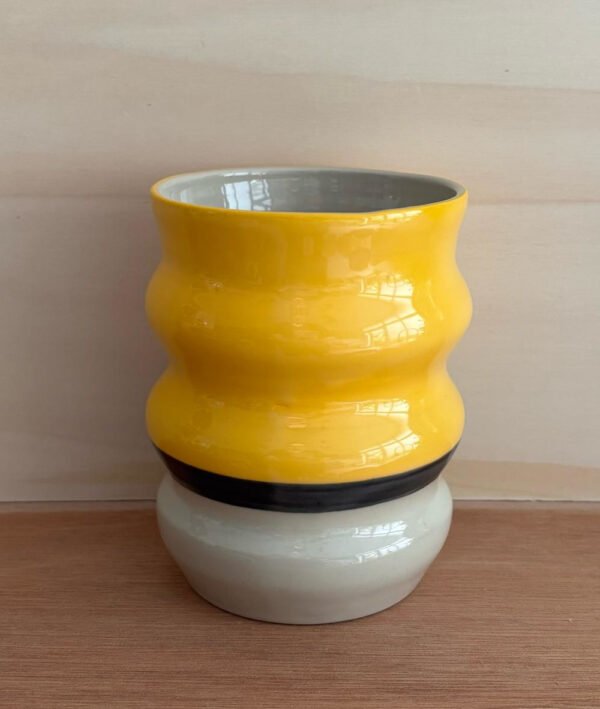 La Pause Argile : pinte Orlane jaune soleil