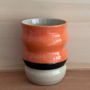 La Pause Argile : pinte Orlane orange